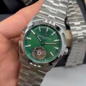 Vacheron Constantin 40mm - Aço mostrador verde