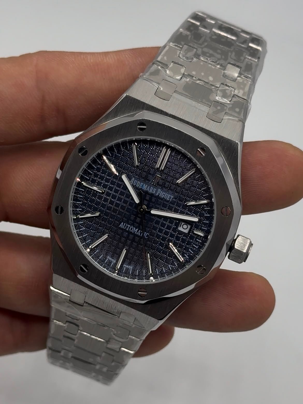 Audemars Piguet Royal Oak 42mm - Aço Mostrador Azul - Imagem 5