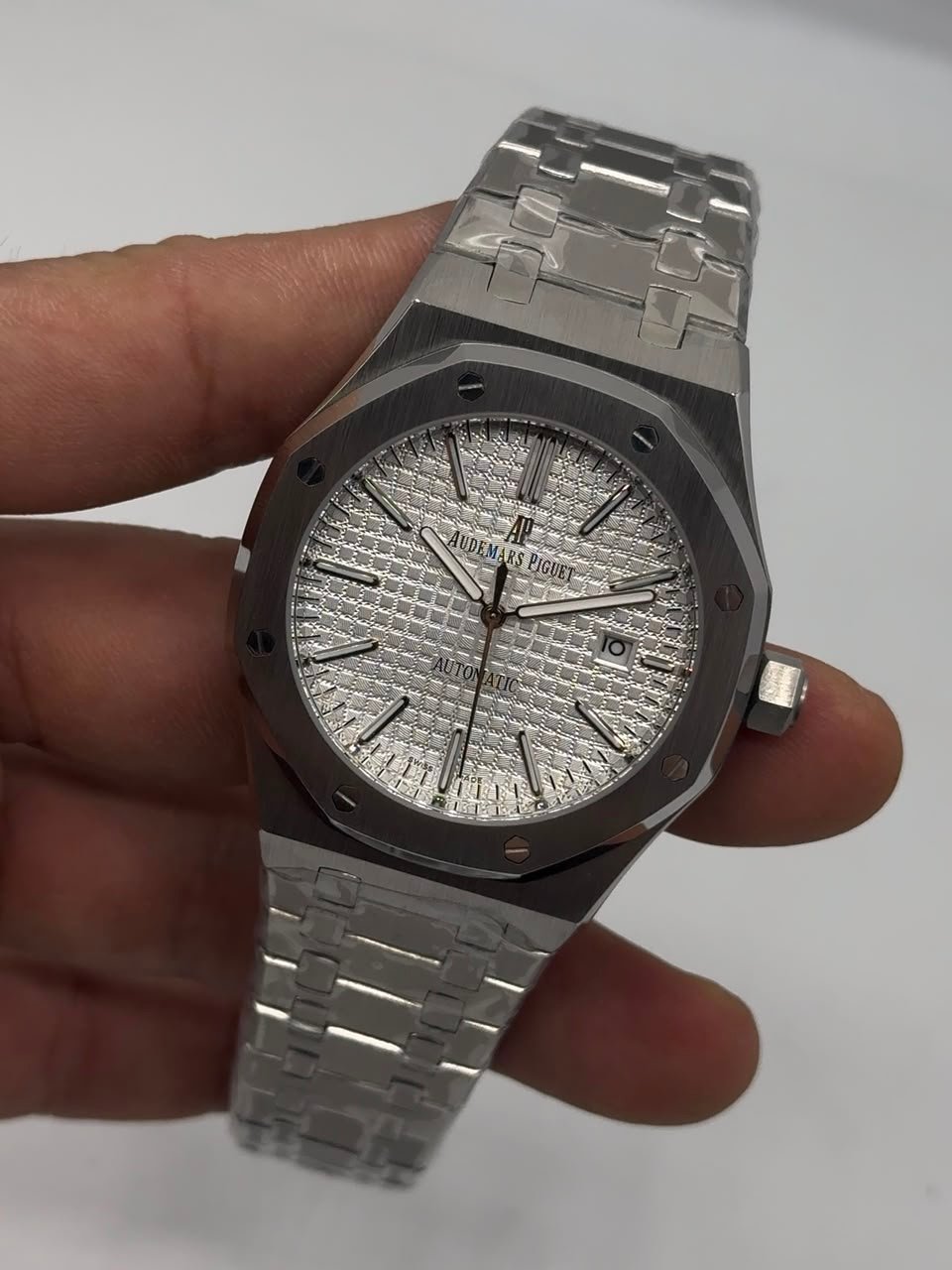 Audemars Piguet Royal Oak 42mm - Aço Mostrador branco - Imagem 2