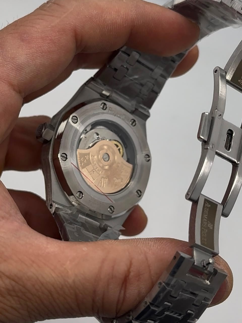 Audemars Piguet Royal Oak 42mm - Aço Mostrador branco - Imagem 3