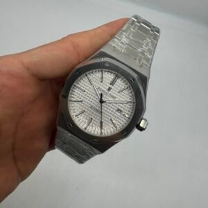 Audemars Piguet Royal Oak 42mm - Aço Mostrador branco