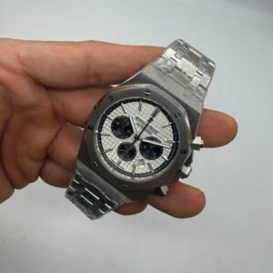 Audemars Piguet Royal Oak 42mm - Aço Mostrador Branco