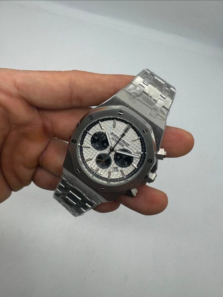 Audemars Piguet Royal Oak 42mm - Aço Mostrador Branco