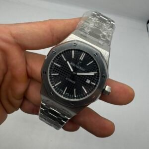 Audemars Piguet Royal Oak 42mm - Aço Mostrador preto