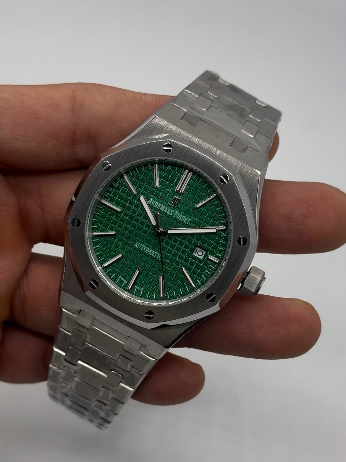 Audemars Piguet Royal Oak 42mm - Aço Mostrador verde - Imagem 4