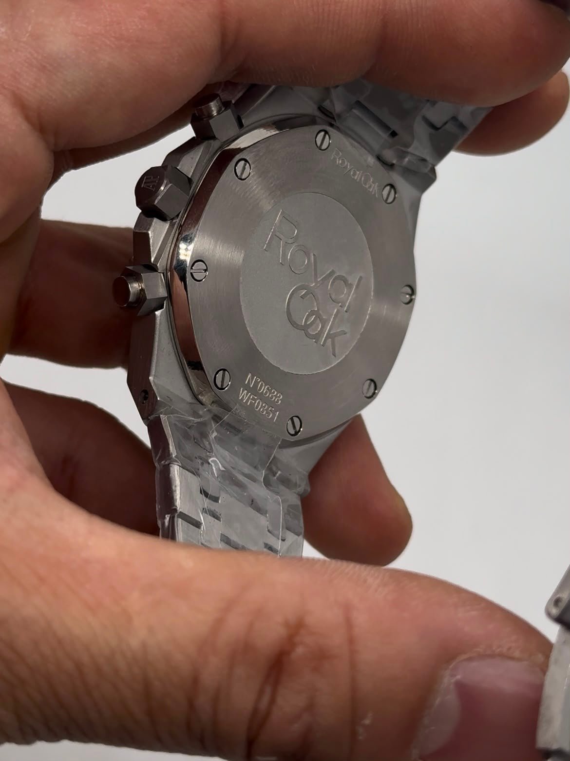 Audemars Piguet Royal Oak 42mm - Aço Mostrador Azul - Imagem 3