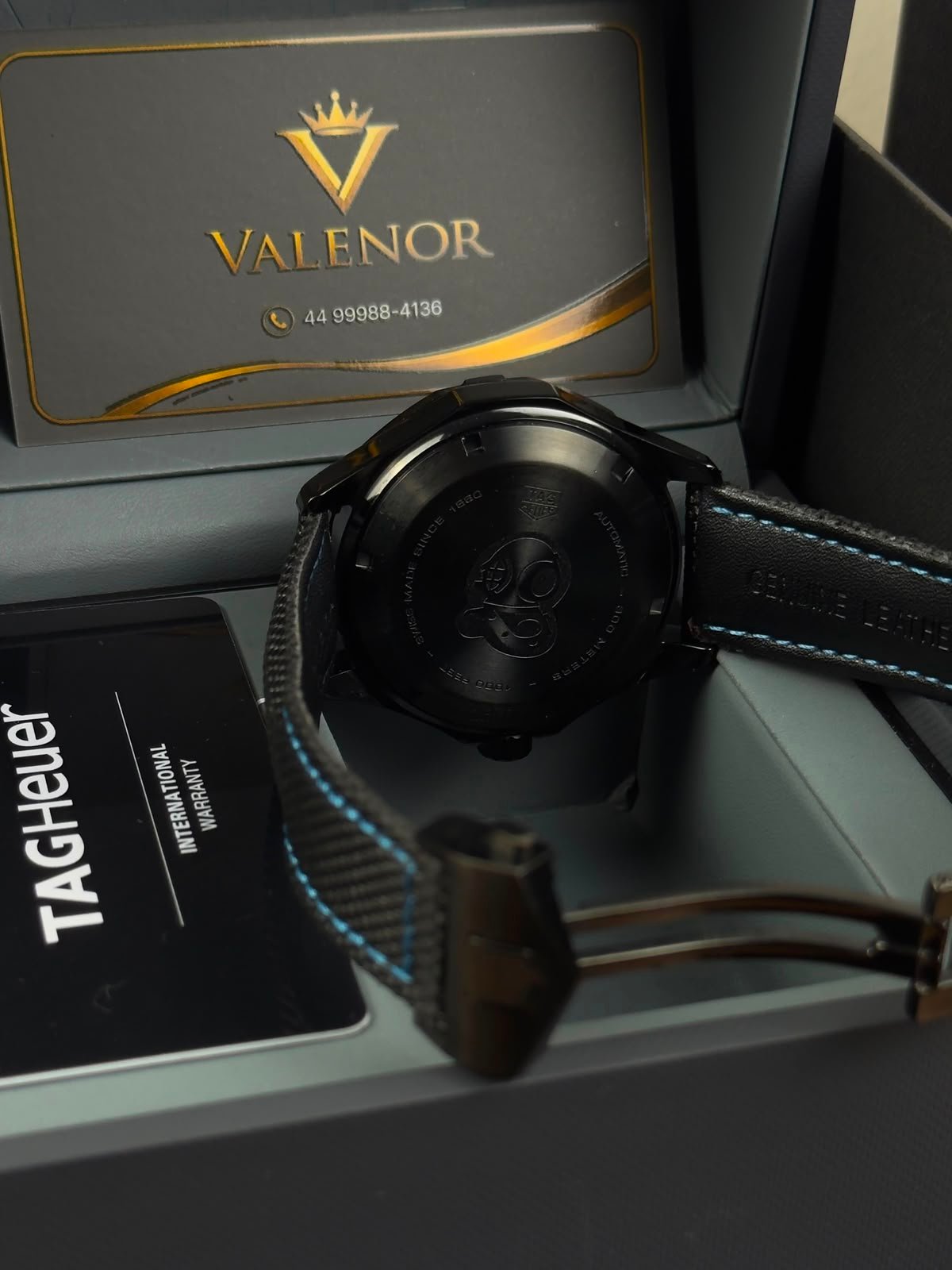 TAG Heuer Aquarecer 43mm - AÇO PRETO MOSTRADOR PRETO - NYLON - Imagem 4
