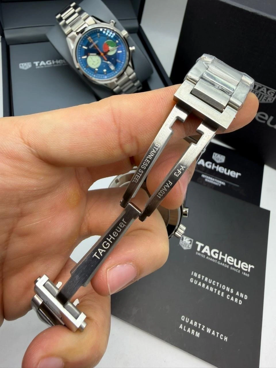 TAG Heuer Carrera 44mm - AÇO MOSTRADOR BRANCO - Imagem 5