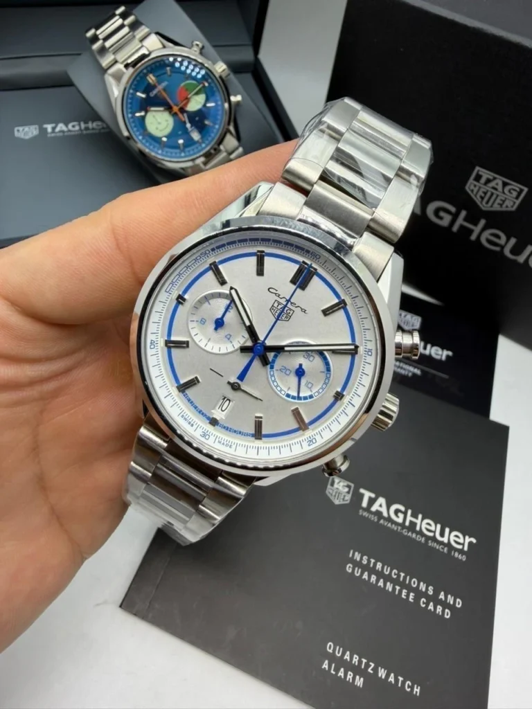 TAG Heuer Carrera 44mm - AÇO MOSTRADOR BRANCO