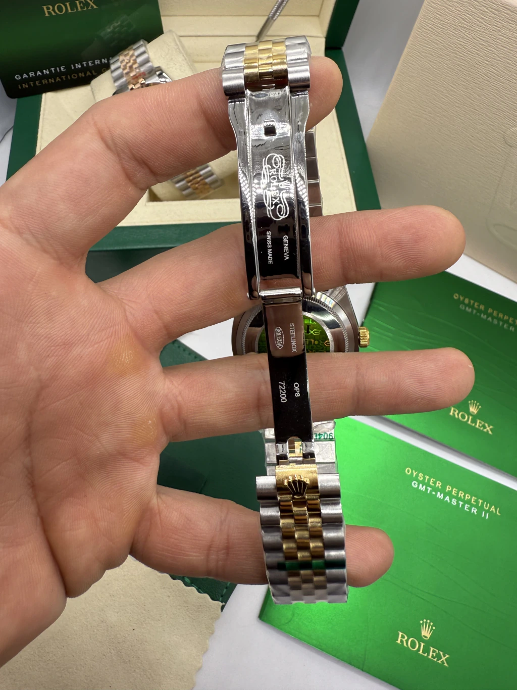 Daytona 40mm - AÇO COM DOURADO MOSTRADOR PRETO - Imagem 4