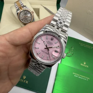 Datejust 40mm - AÇO MOSTRADOR ROSA