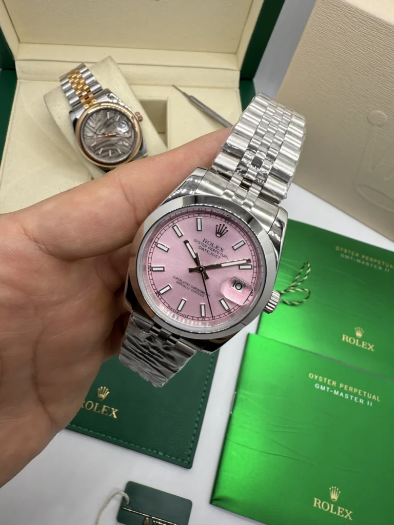 Datejust 40mm - AÇO MOSTRADOR ROSA
