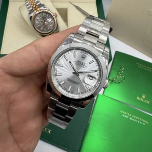 Datejust 40mm - AÇO MOSTRADOR PRATA