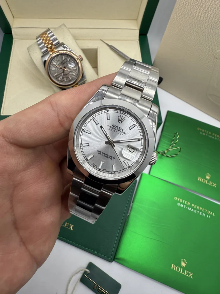 Datejust 40mm - AÇO MOSTRADOR PRATA