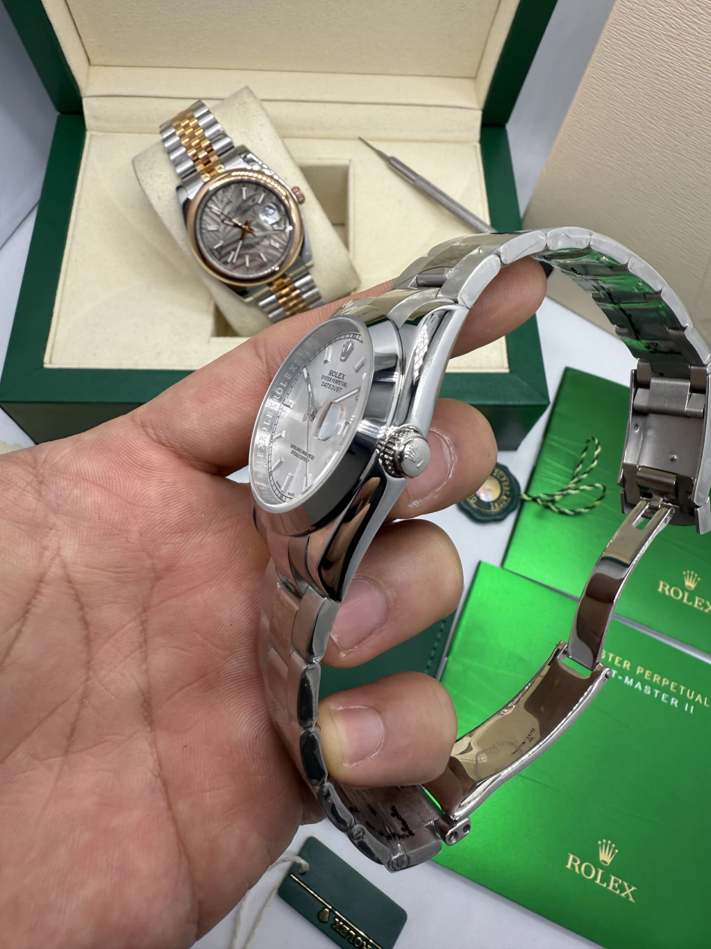 Datejust 40mm - AÇO MOSTRADOR PRATA - Imagem 2