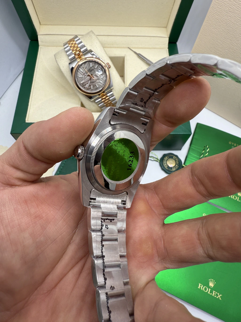 Datejust 40mm - AÇO MOSTRADOR PRATA - Imagem 3