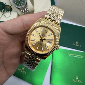 Datejust 40mm - AÇO DOURADO MOSTRADOR DOURADO