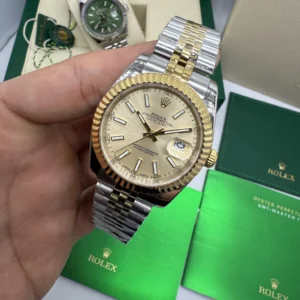 Datejust 40mm - AÇO COM DOURADO MOSTRADOR DOURADO