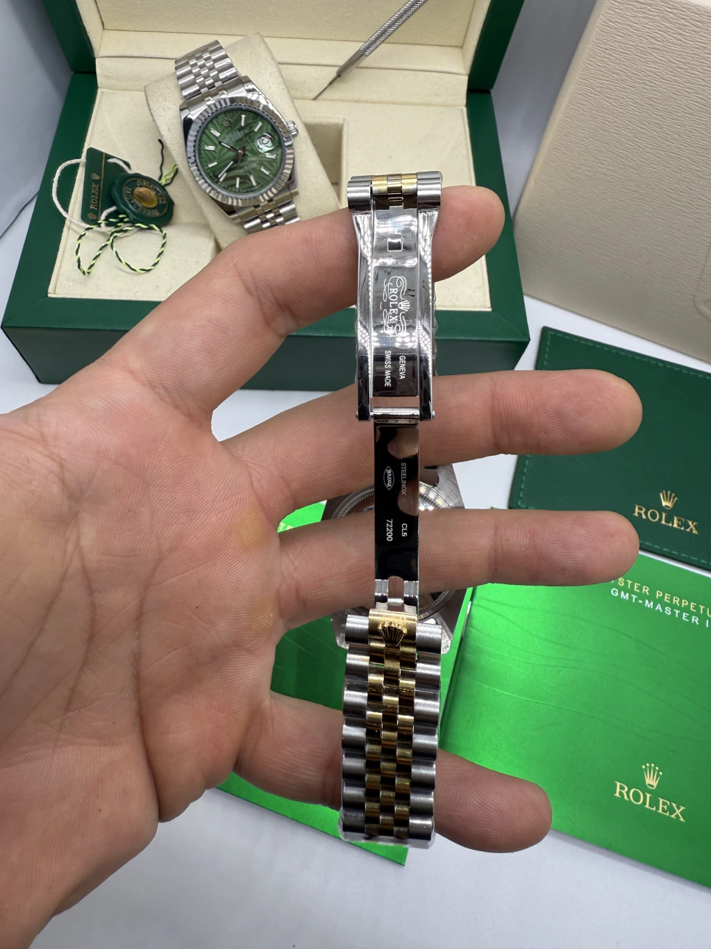 Datejust 40mm - AÇO COM DOURADO MOSTRADOR DOURADO - Imagem 4