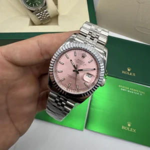 Datejust 40mm - AÇO MOSTRADOR ROSA