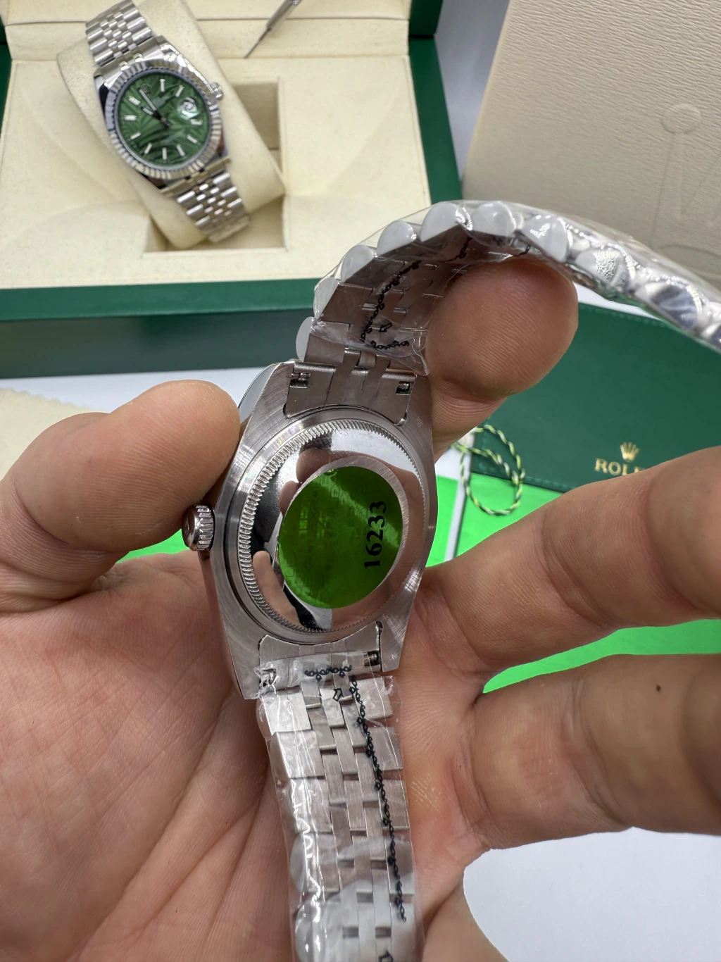 Datejust 40mm - AÇO MOSTRADOR ROSA - Imagem 3