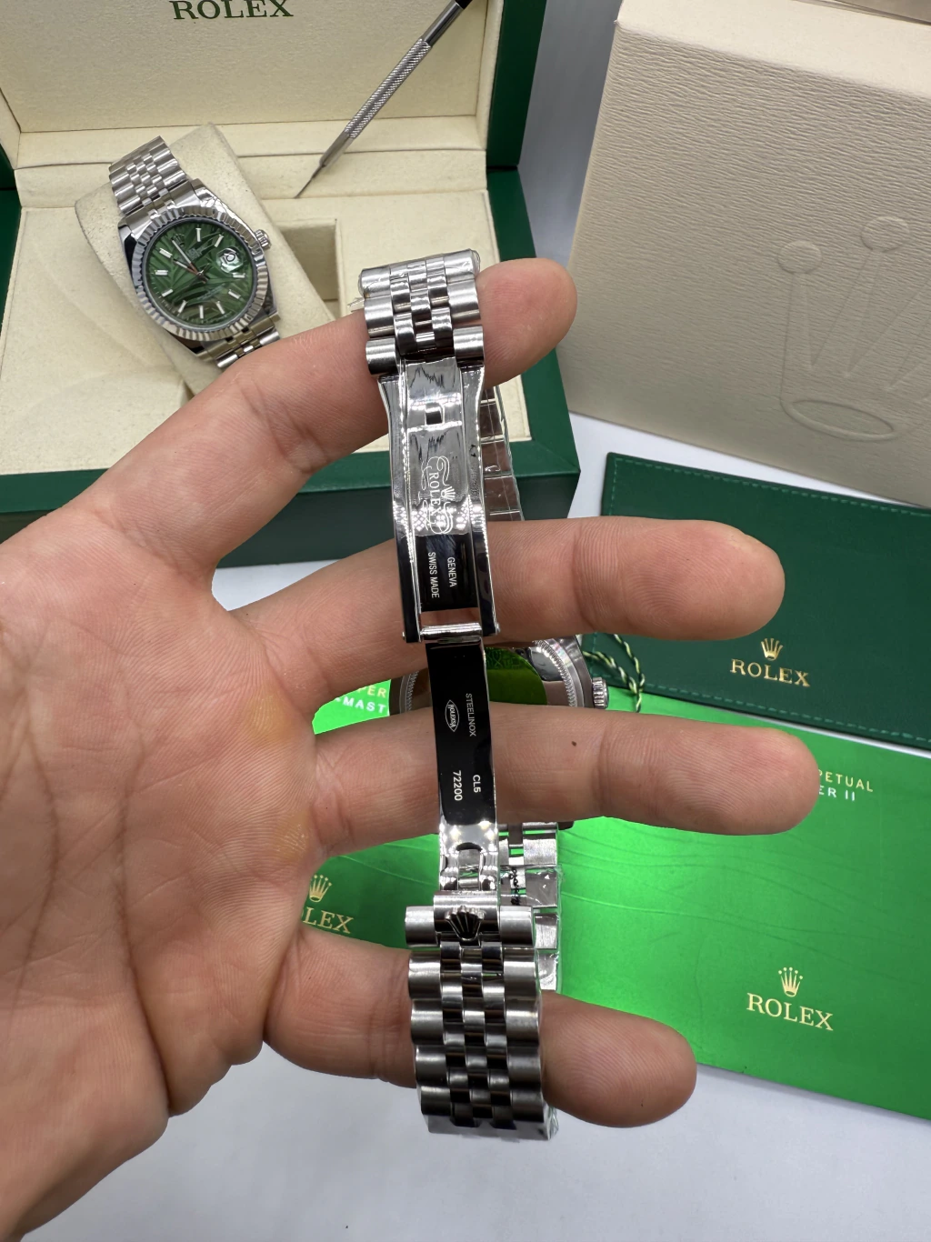 Datejust 40mm - AÇO MOSTRADOR ROSA - Imagem 4