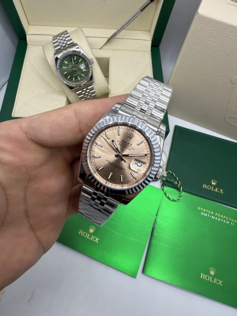 Datejust 40mm - AÇO MOSTRADOR ROSE