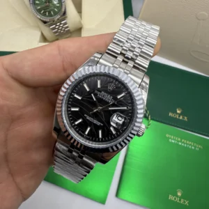 Datejust 40mm - AÇO MOSTRADOR PRETO