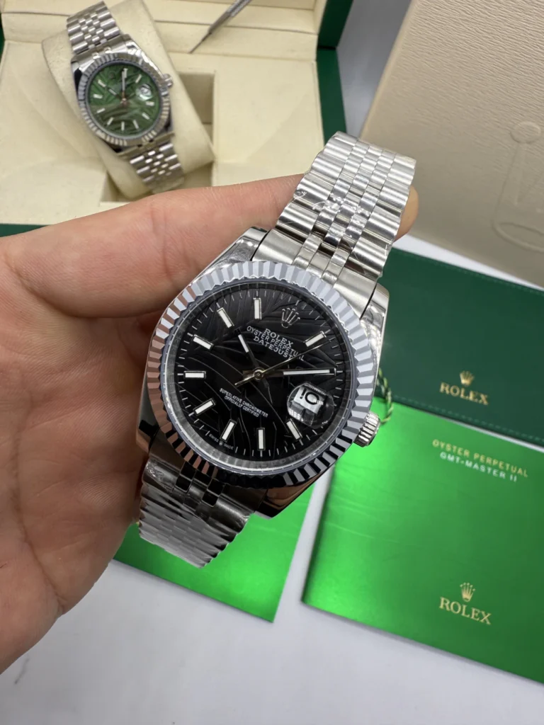 Datejust 40mm - AÇO MOSTRADOR PRETO