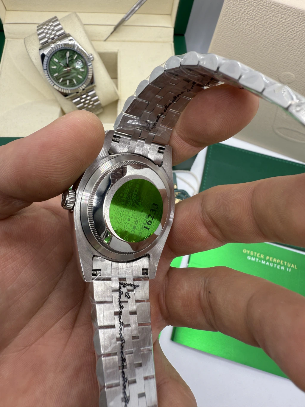 Datejust 40mm - AÇO MOSTRADOR PRETO - Imagem 3