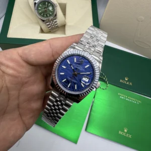 Datejust 40mm - AÇO MOSTRADOR AZUL