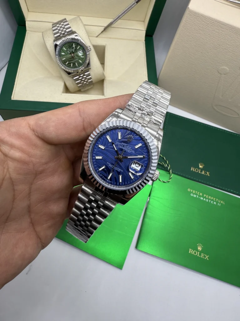 Datejust 40mm - AÇO MOSTRADOR AZUL