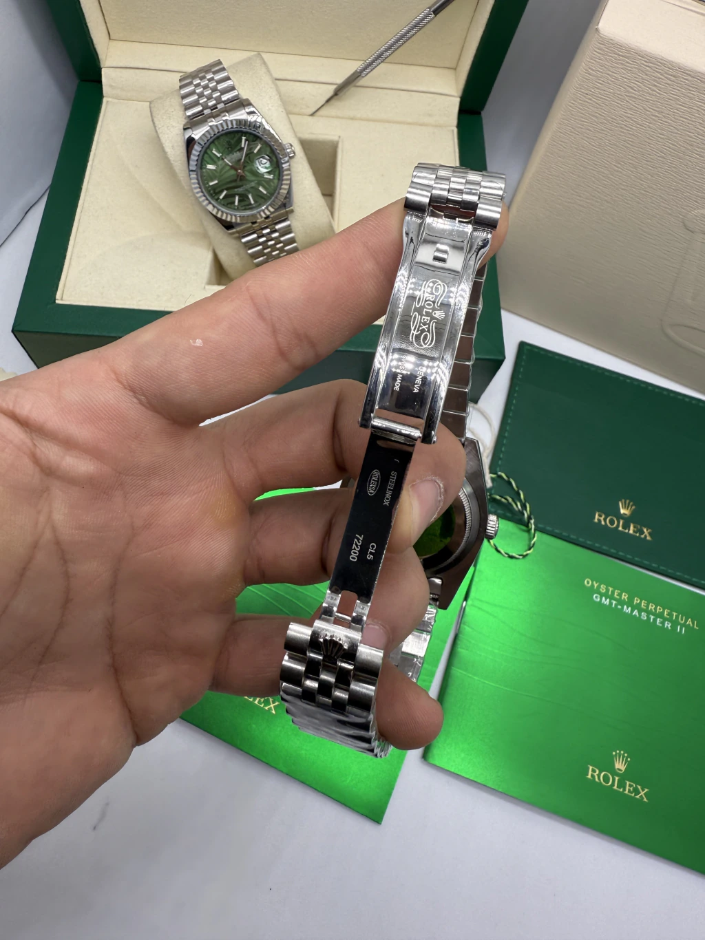 Datejust 40mm - AÇO MOSTRADOR AZUL - Imagem 4