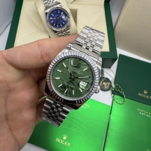 Datejust 40mm - AÇO MOSTRADOR VERDE
