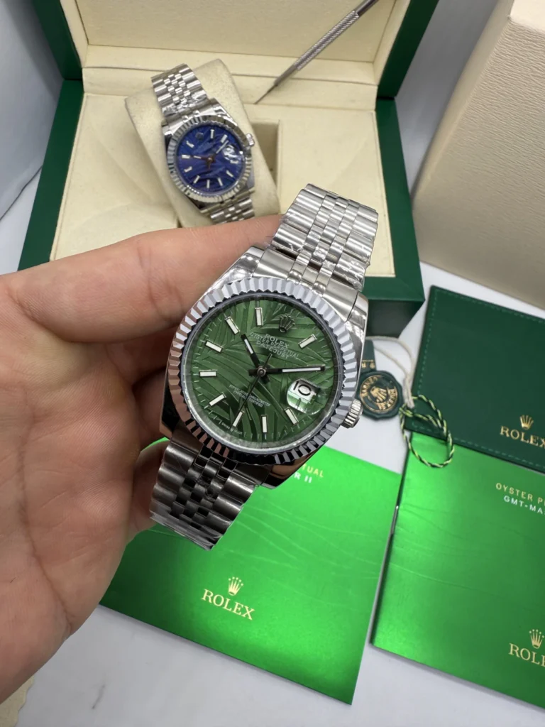 Datejust 40mm - AÇO MOSTRADOR VERDE