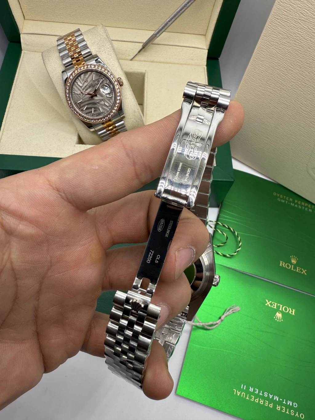 Datejust 40mm - AÇO MOSTRADOR AZUL - Imagem 4