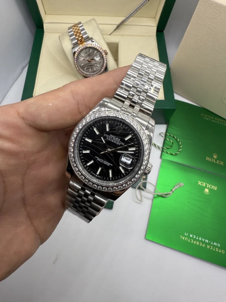 Datejust 40mm - AÇO MOSTRADOR PRETO