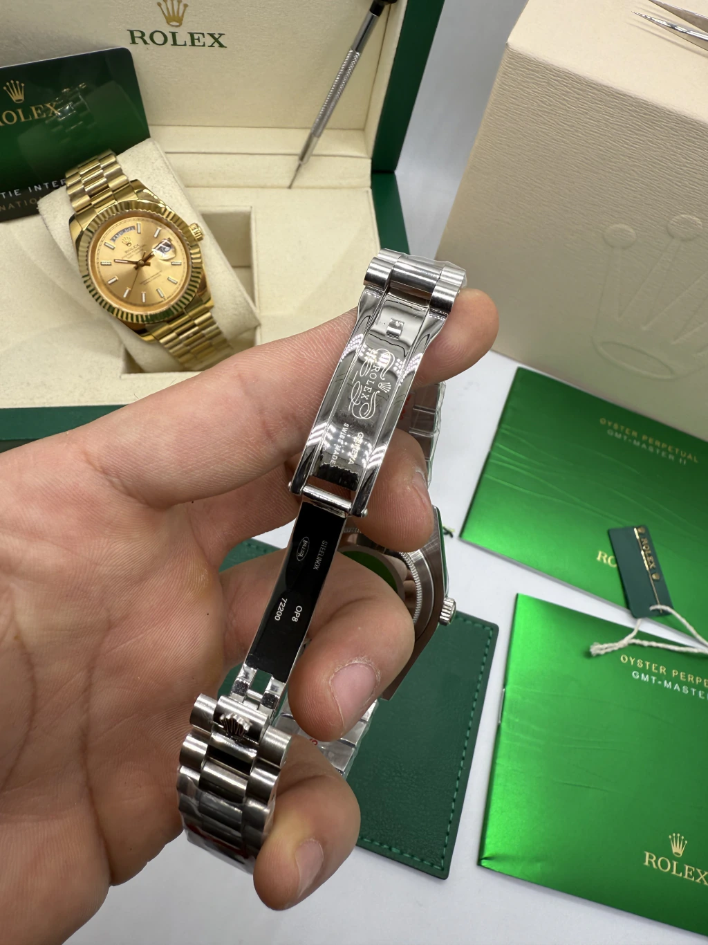 Day-Date President 40mm - AÇO MOSTRADOR PRATA - Imagem 4