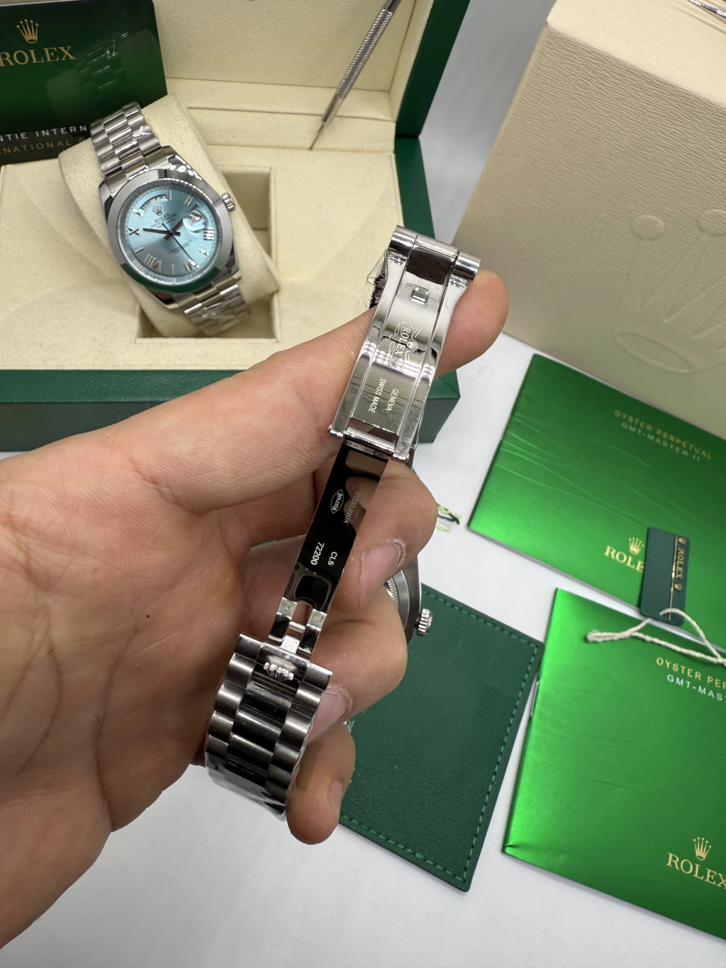 Day-Date Arabic 40mm - AÇO MOSTRADOR TIFFANY - Imagem 4