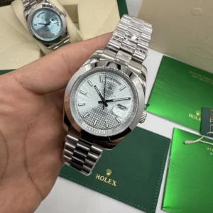 Day-Date President 40mm - AÇO MOSTRADOR PRATA