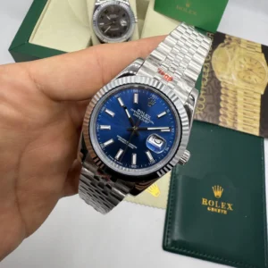 Datejust 40mm - AÇO MOSTRADOR AZUL