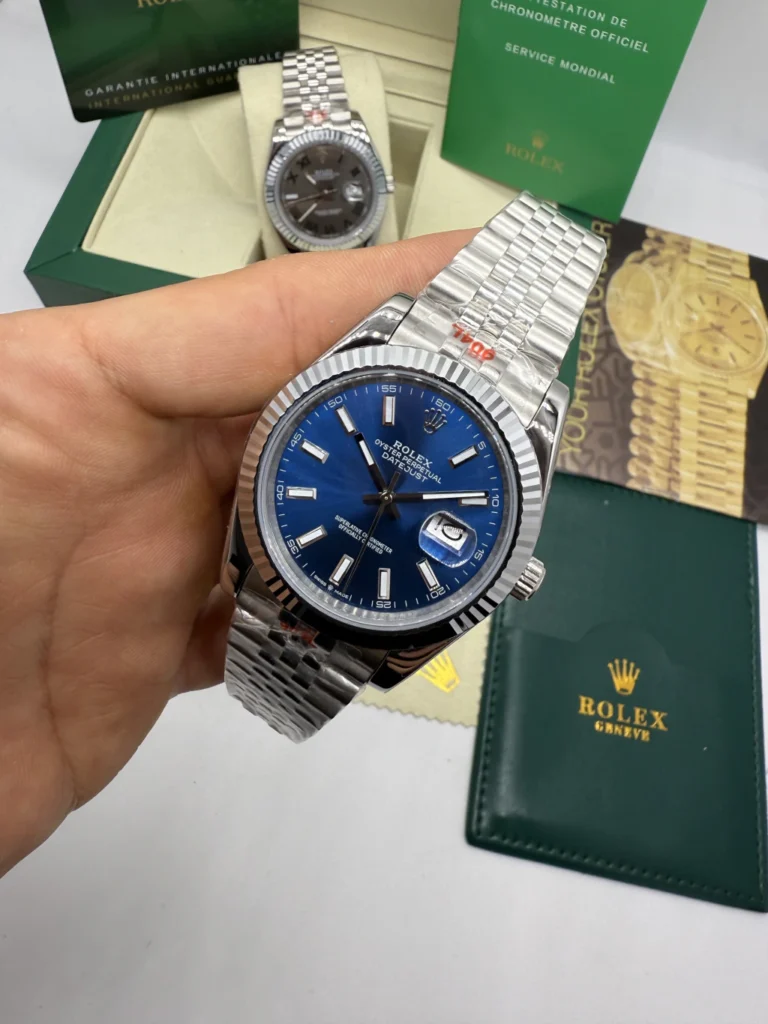 Datejust 40mm - AÇO MOSTRADOR AZUL