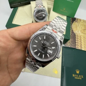 Datejust 40mm - AÇO MOSTRADOR CINZA