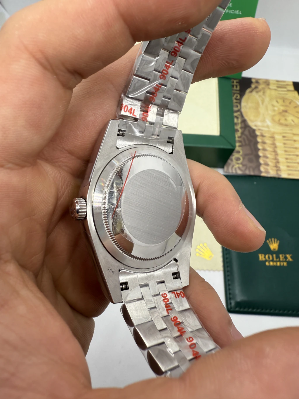 Datejust 40mm - AÇO MOSTRADOR CINZA - Imagem 3