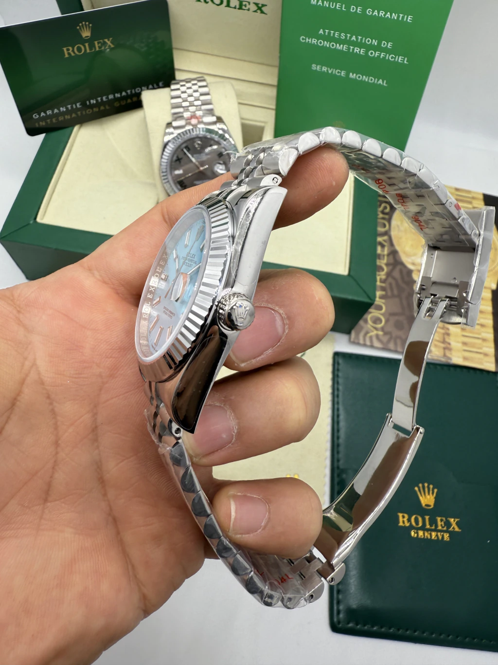 Datejust 40mm - AÇO MOSTRADOR TIFFANY - Imagem 2