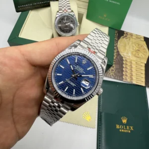 Datejust 40mm - AÇO MOSTRADOR AZUL