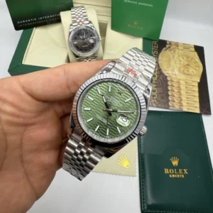 Datejust 40mm - AÇO MOSTRADOR VERDE