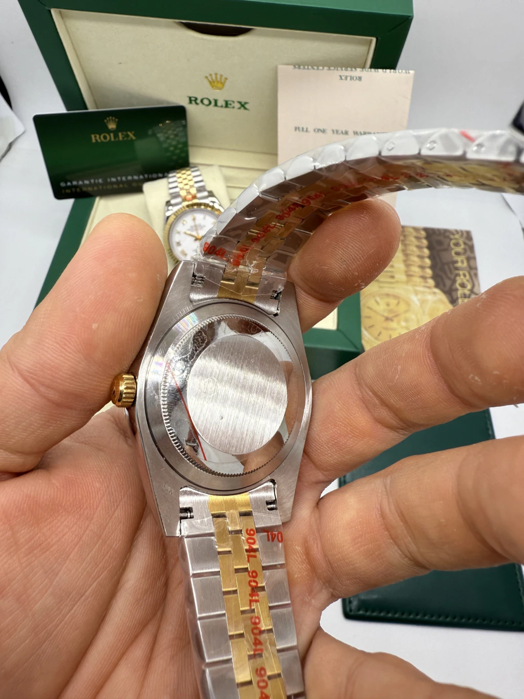 Datejust 40mm - AÇO COM DOURADO MOSTRADOR PRETO - Imagem 3