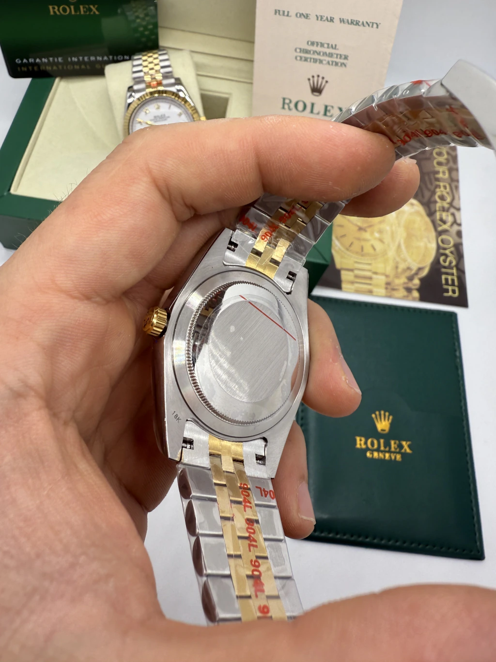 Datejust 40mm - AÇO COM DOURADO MOSTRADOR DOURADO - Imagem 3