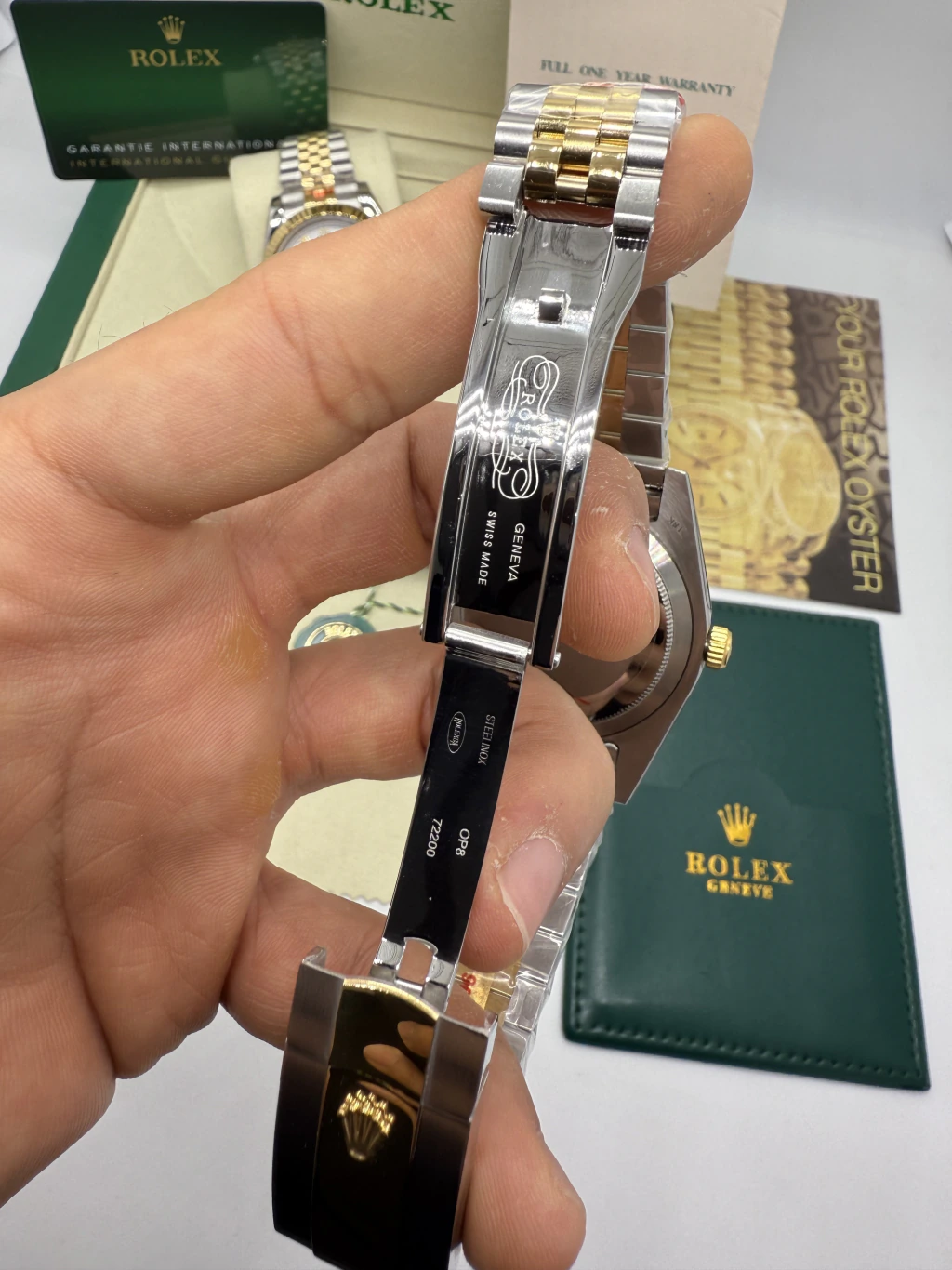 Datejust 40mm - AÇO COM DOURADO MOSTRADOR DOURADO - Imagem 4